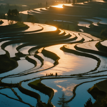 昆明+抚仙湖+建水+元阳+普者黑风景区+弥勒6日5晚自由行