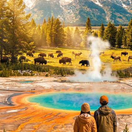 美国西海岸+洛杉矶市+黄石国家公园+拉斯维加斯11日跟团游