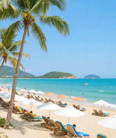 3 дня2 ночи • Популярный отель в Дадунхае — «Sanya Baohong Hotel »: расположен у моря, располагает бесплатным бассейном, пляжными шезлонгами, балконами с видом и всем необходимым для комфортного отдыха