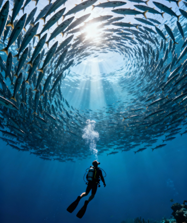 3D2N • 2 nights in a luxury water villa with diving, private airport transfers, jetty transfers, snorkeling, and sea turtle encounters
