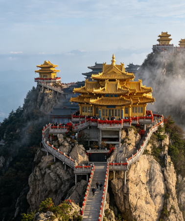 2天1晚 • 老君山景區＋龍門石窟＋白馬寺＋洛陽博物館｜純玩無購物行程＋口碑 4 鑽飯店