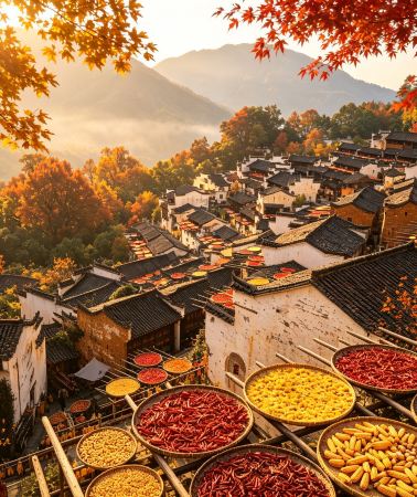 6D5N • Panoramic in-depth Huangshan tour: Huangshan Scenic Area + Wuyuan Huangling + Hongcun Village + Xidi + Huizhou Ancient Town