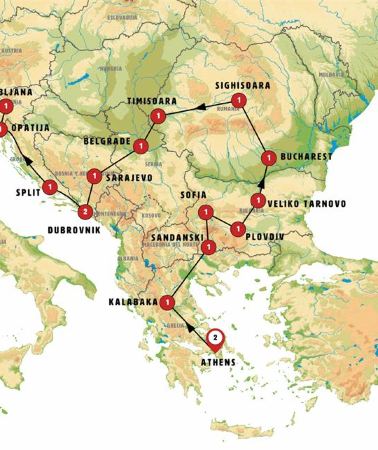 20D19N • Balkan Extravaganza