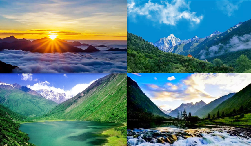 成都 四姑娘山长坪沟 双桥沟5日4晚跟团游·双沟全景深度游 邂逅川西