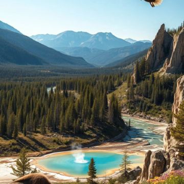 美国洛杉矶+黄石国家公园+羚羊峡谷8日7晚跟团游