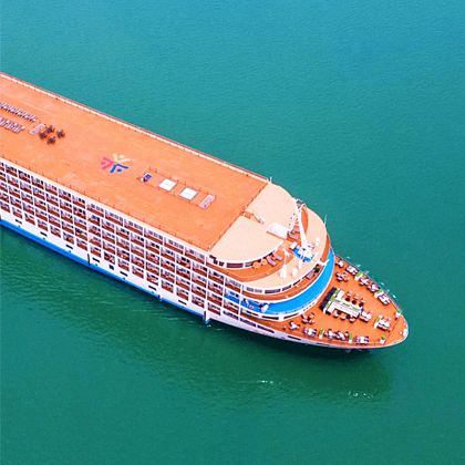 重庆+长江黄金邮轮+长江三峡+宜昌+武汉6日5晚自由行