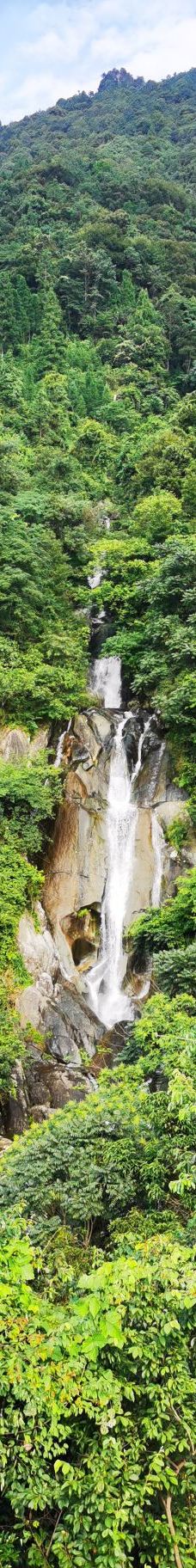 布尼梯田加乌瀑布景区-龙胜