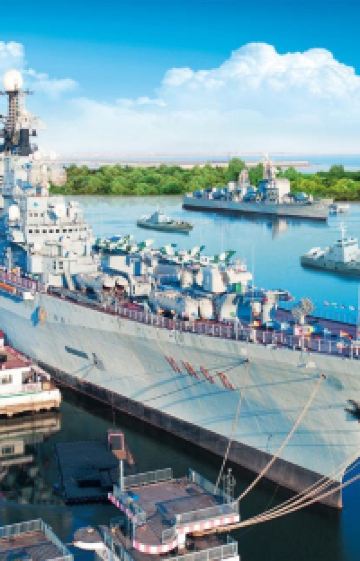 天津泰达航母主题公园+天津古文化街旅游区+瓷房子+五大道+天津之眼摩天轮+意大利风情区2日1晚跟团游图片