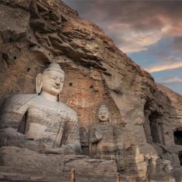 山西大同+云冈石窟+悬空寺+应县木塔景区4日3晚拼小团