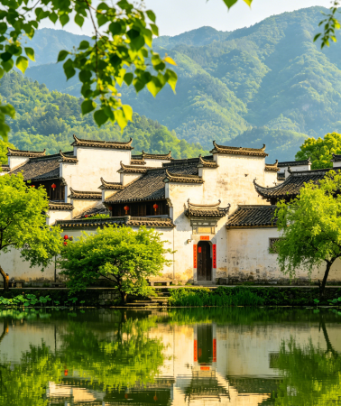 5D4N • Custom Itinerary–Free Hui Show&Huizhou Triangle Bun DIY–Huangshan World Mixed Heritage + Hongcun. Xidi. Chengkan. Huizhou Ancient City