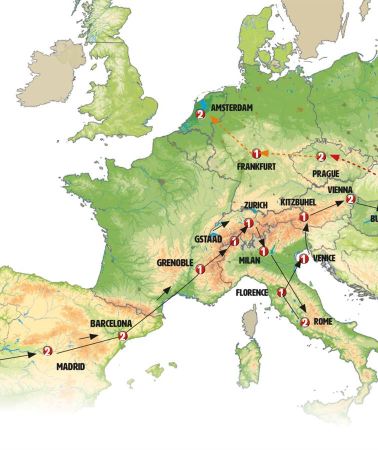 24D23N • Contrasts of Europe