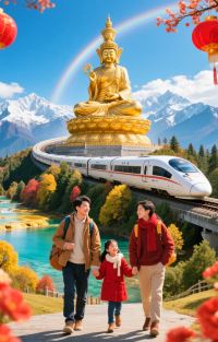 成都+九寨沟+黄龙风景名胜区+三星堆博物馆+峨眉山6日5晚拼小团图片