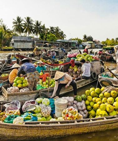 2D1N • Cai Rang Floating Market - Mekong Delta 2 Days 1 Night