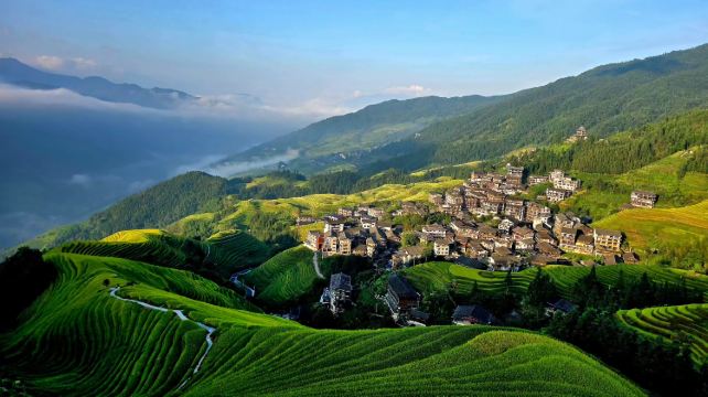 5-Day Guilin & Yangshuo Discovery Private Tour·Li River, Yulong River Bamboo Raft, Longji Rice Terraces and Elephant Trunk Hill