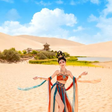 青海湖景区+茶卡盐湖+黑独山+敦煌+张掖+兰州6日5晚拼小团