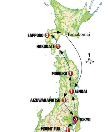 12D11N • North Japan and Hakone