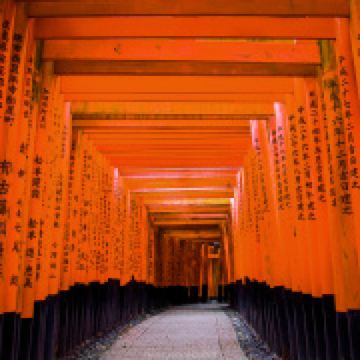 京都+岚山+清水寺+伏见稻荷大社2日1晚自由行