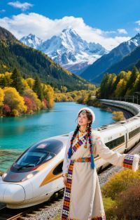 成都+九寨沟+黄龙风景名胜区+四姑娘山5日4晚拼小团图片