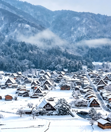 7D6N • Japan winter scenic journey from Tokyo to Osaka with Mount Fuji, Shirakawa-go, Takayama and Kyoto highlights