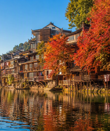 5D4N • Changsha + Zhangjiajie + Fenghuang County + Furong Town + Fenghuang Ancient Town + Tianmen Mountain National Forest Park + Zhangjiajie National Forest Park