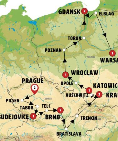 14D13N • Full Czechia and Poland