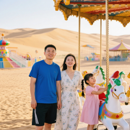 内蒙古呼和浩特+希拉穆仁草原+响沙湾+成吉思汗陵6日5晚拼小团