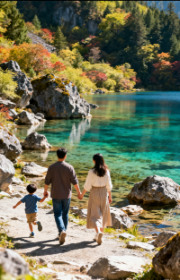 九寨沟+黄龙风景名胜区+都江堰+峨眉山+乐山4日3晚跟团游图片