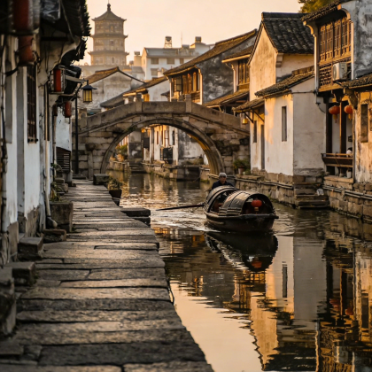 杭州+乌镇+绍兴+西塘古镇4日3晚跟团游