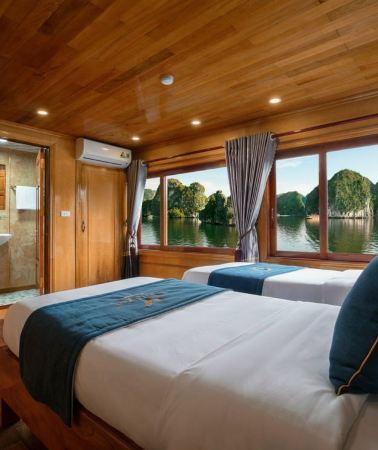 2D1N • Lan Ha Bay Cruise with private balcony: biking, kayak, meals