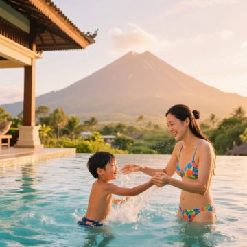 印度尼西亚巴厘岛+布罗莫火山+伊真火山+佩妮达岛7日6晚自由行