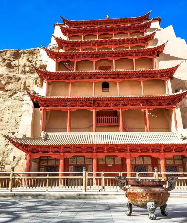 5D4N • Dunhuang - Jiayuguan - Zhangye - Lanzhou tour: Mogao Caves and Zhangye Colorful Danxia Scenic Area