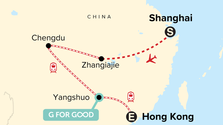 10-Day Journeys: Pandas & the Peaks of Zhangjiajie