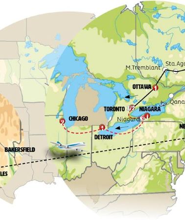 19D18N • Usa and Canada Panorama with Chicago