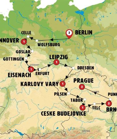 12D11N • Heart of Germany and Full Czechia