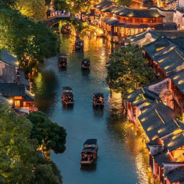 上海+苏州+乌镇+杭州5日4晚跟团游