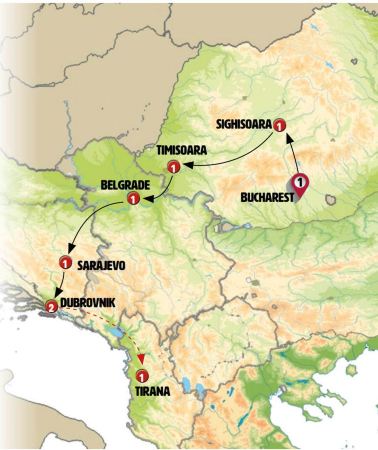 9D8N • Balkan´s Route