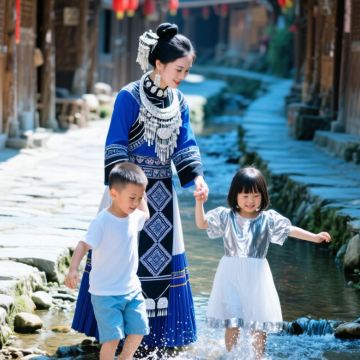 贵州贵阳+西江千户苗寨+荔波小七孔景区2日1晚跟团游