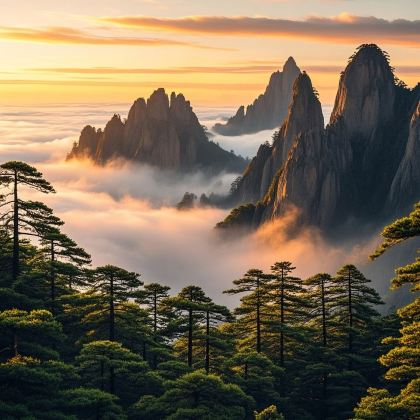 安徽黄山风景区+黎阳老街+屯溪老街3日2晚跟团游