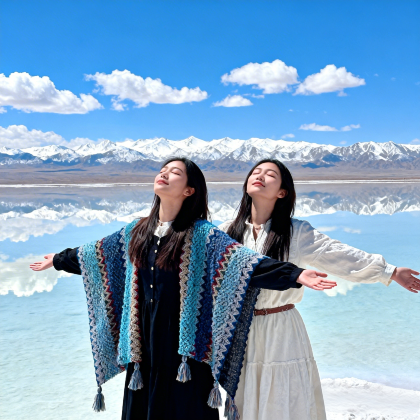 青海湖景区+鸣沙山月牙泉+张掖七彩丹霞旅游景区+嘉峪关关城8日7晚私家团