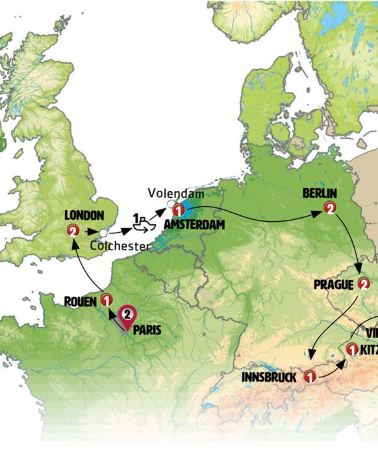 16D15N • Paris and Imperial Capitals GO