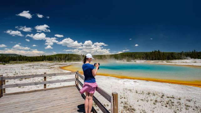 <9天>【三进黄石 | 3天2晚黄石15大景点｜黄石+羚羊彩穴+马蹄湾】·拉斯维加斯接机：住拉斯大道酒店、大提顿国家公园、洛杉矶1天自由行、可选大峡谷西缘（木屋团）