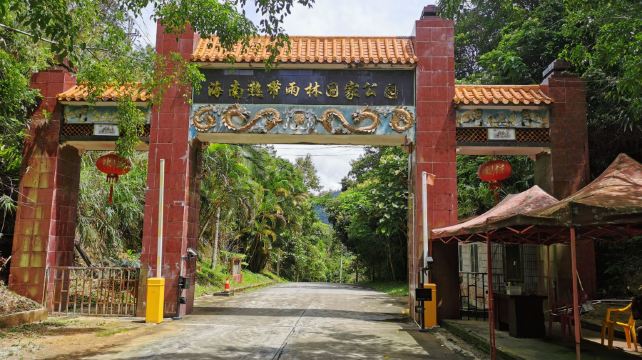 五指山水满河热带雨林风景区