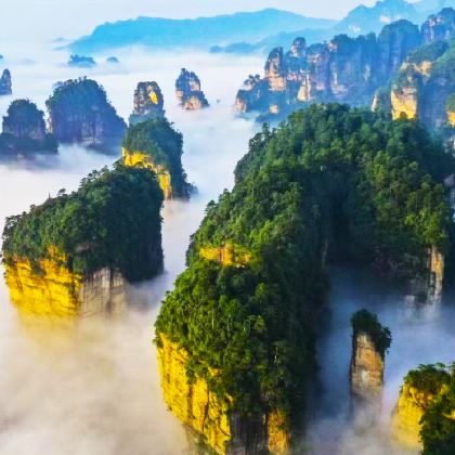 长沙+张家界+武陵源+天门山+凤凰古城5日4晚私家团