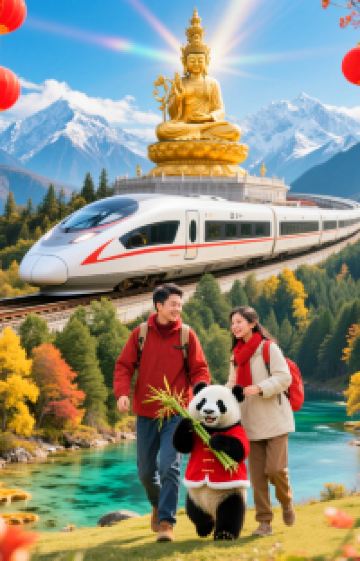 成都+九寨沟+四姑娘山景区+黄龙风景名胜区+峨眉山7日6晚拼小团图片