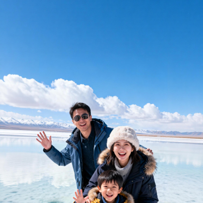 青海湖景区+茶卡盐湖+卓尔山3日2晚自由行