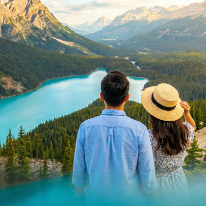 加拿大贾斯珀国家公园+班夫国家公园+加拿大落基山脉13日跟团游