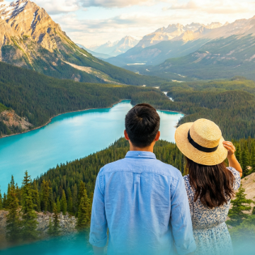 加拿大贾斯珀国家公园+班夫国家公园+落基山脉地区13日跟团游