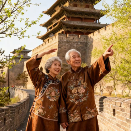 山西太原+五台山+大同+平遥县+壶口瀑布6日5晚拼小团