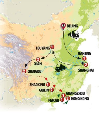 16D15N • Golden Triangle and South of China end Guangzhou