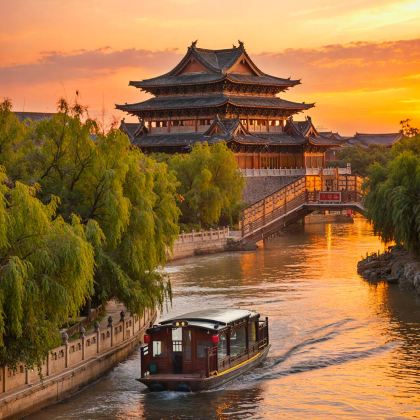 开封+万岁山武侠城+汴河游船+开封博物馆+清明上河园5日4晚私家团